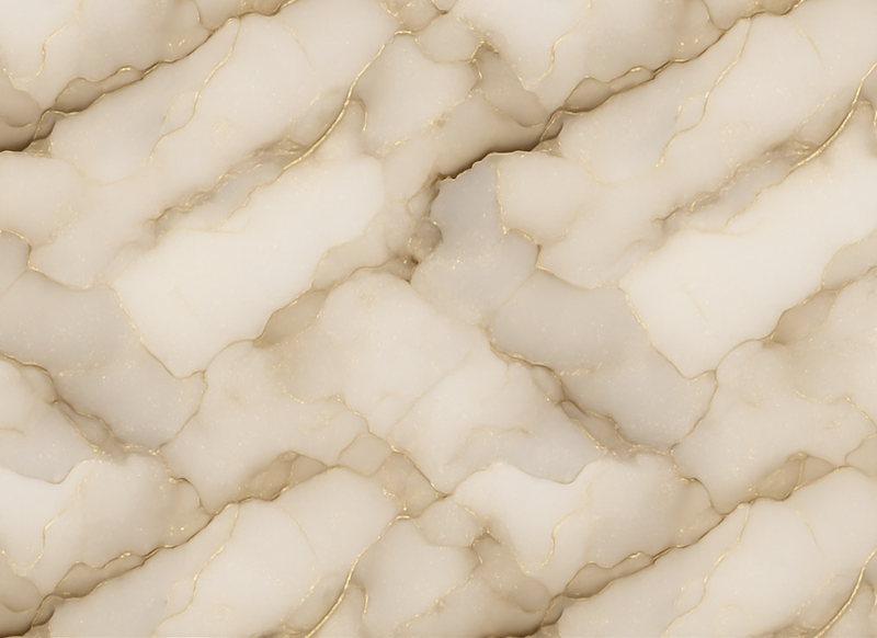 Vinylmatta sovrum lyxig vit och guld marmor - Tenstickers