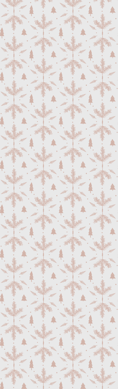 Vinylmatta studera nordisk stil årstider - Tenstickers