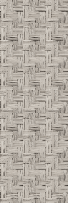 Vinylmatta studera grå handgjord korgeffekt - Tenstickers