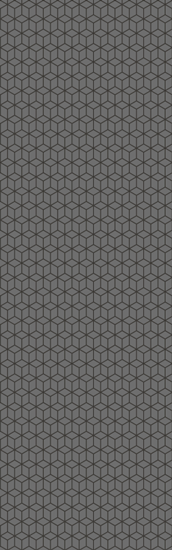 Vinylmatta studera 3d grå kuber - Tenstickers