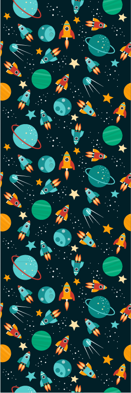 Vinylmatta sovrum söt design för barn - Tenstickers