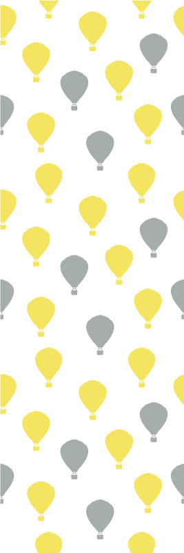 Vinylmatta sovrum pantone luftballong - Tenstickers