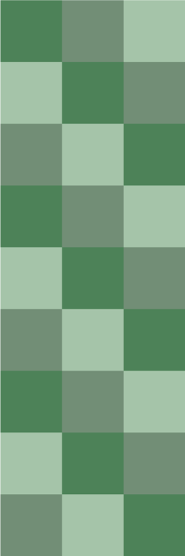 Gröna kakeltoner vinylmatta sovrum - Tenstickers