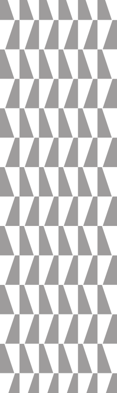 Vinylmatta scandinaviska grå trianglar - Tenstickers