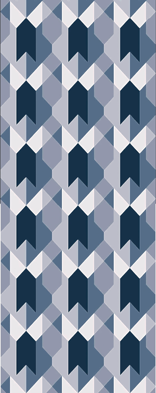Vinylmatta scandinaviska nordisk geometrisk köpenhamn - Tenstickers