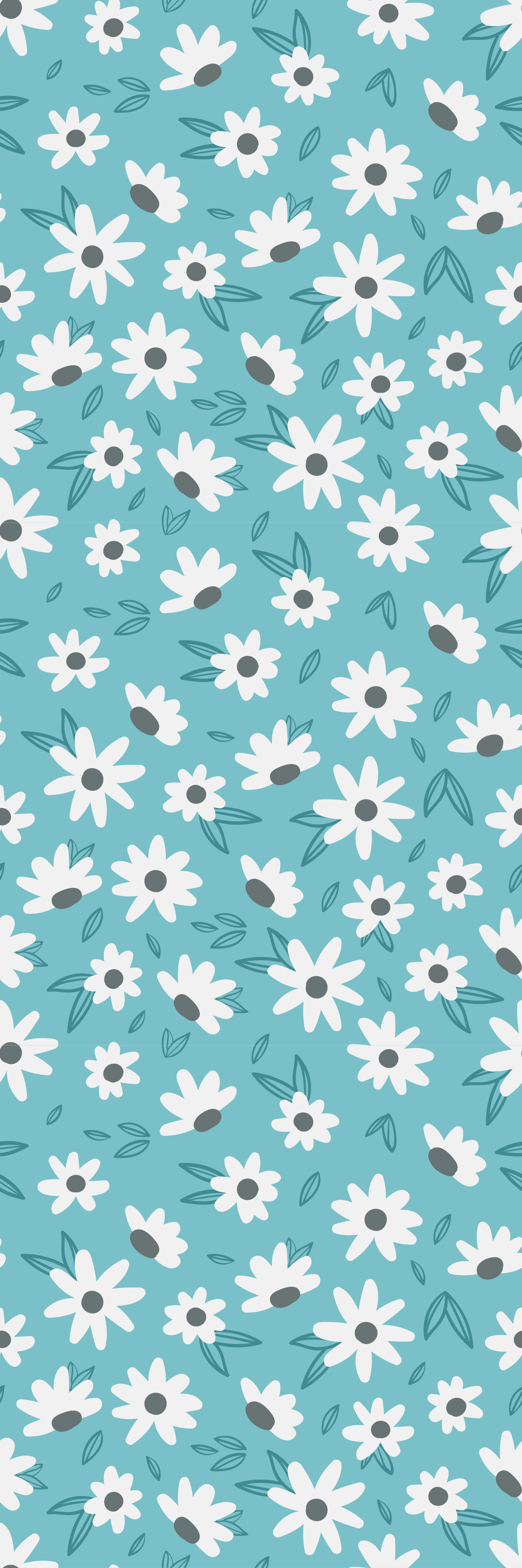 Vinylmatta natur "farmors chic" blommor - Tenstickers