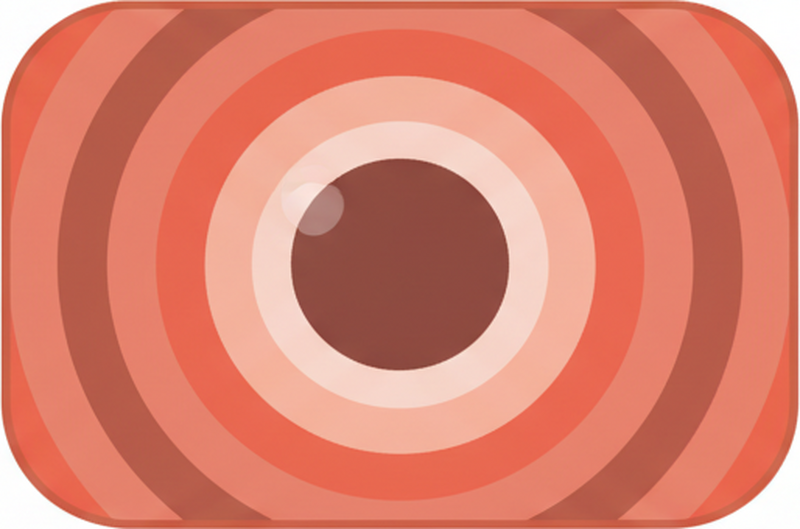 Vinylmatta modern terra rosa - Tenstickers