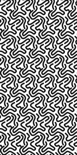 Vinylmatta textur labyrintmönster - Tenstickers