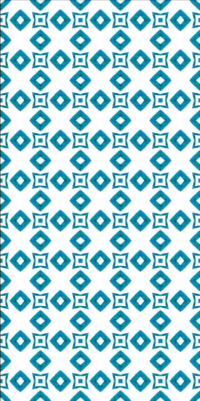 Vinylmatta textur geometrisk blå diamantdesign - Tenstickers