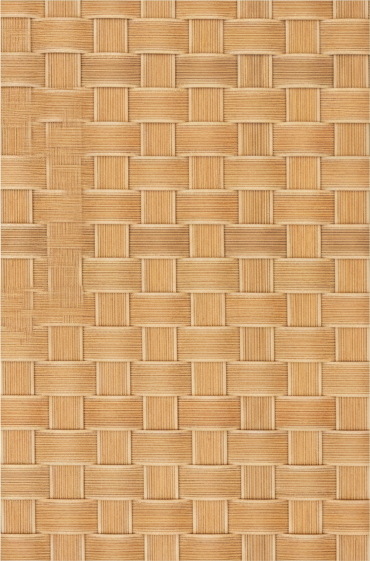 Vinylmatta textur naturligt korgmönster - Tenstickers