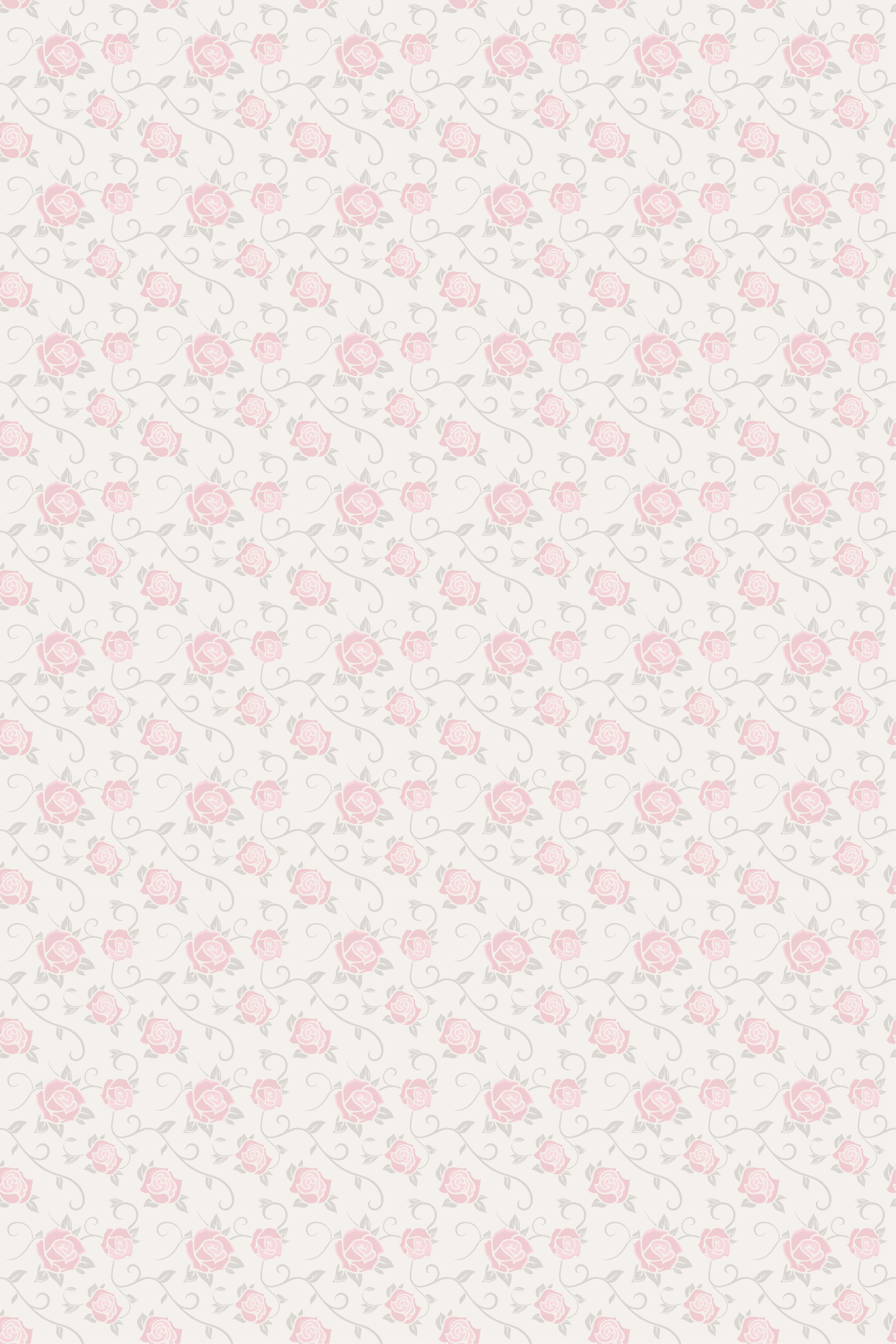 Vinylmatta årgång små blommor vintage stil - Tenstickers
