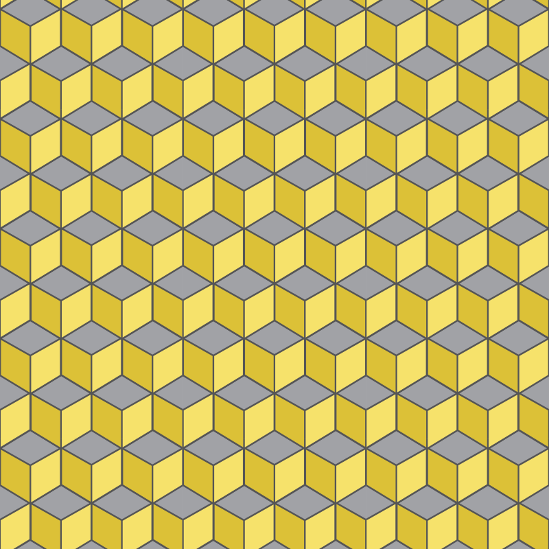 Vinylmatta geometrisk pantone rutor - Tenstickers