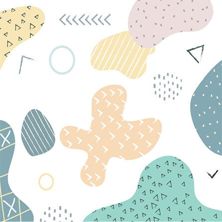 Vinylmatta geometrisk grunge geometriskt mönster - Tenstickers