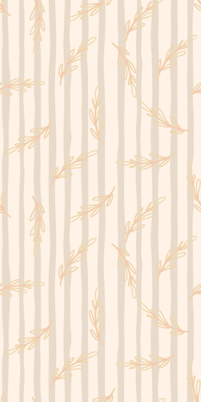 Vinylmatta entré elegant beige - Tenstickers