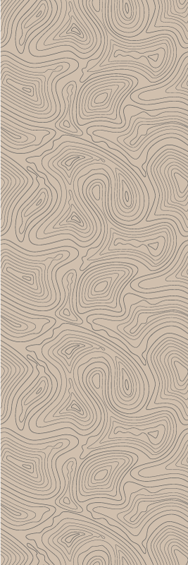 Vinylmatta beige taupe topografisk - Tenstickers