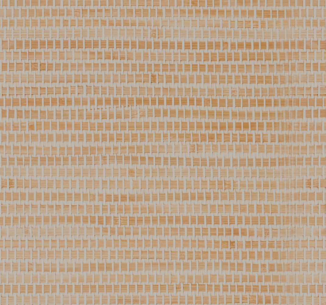 Vinylmatta beige flätad halm - Tenstickers