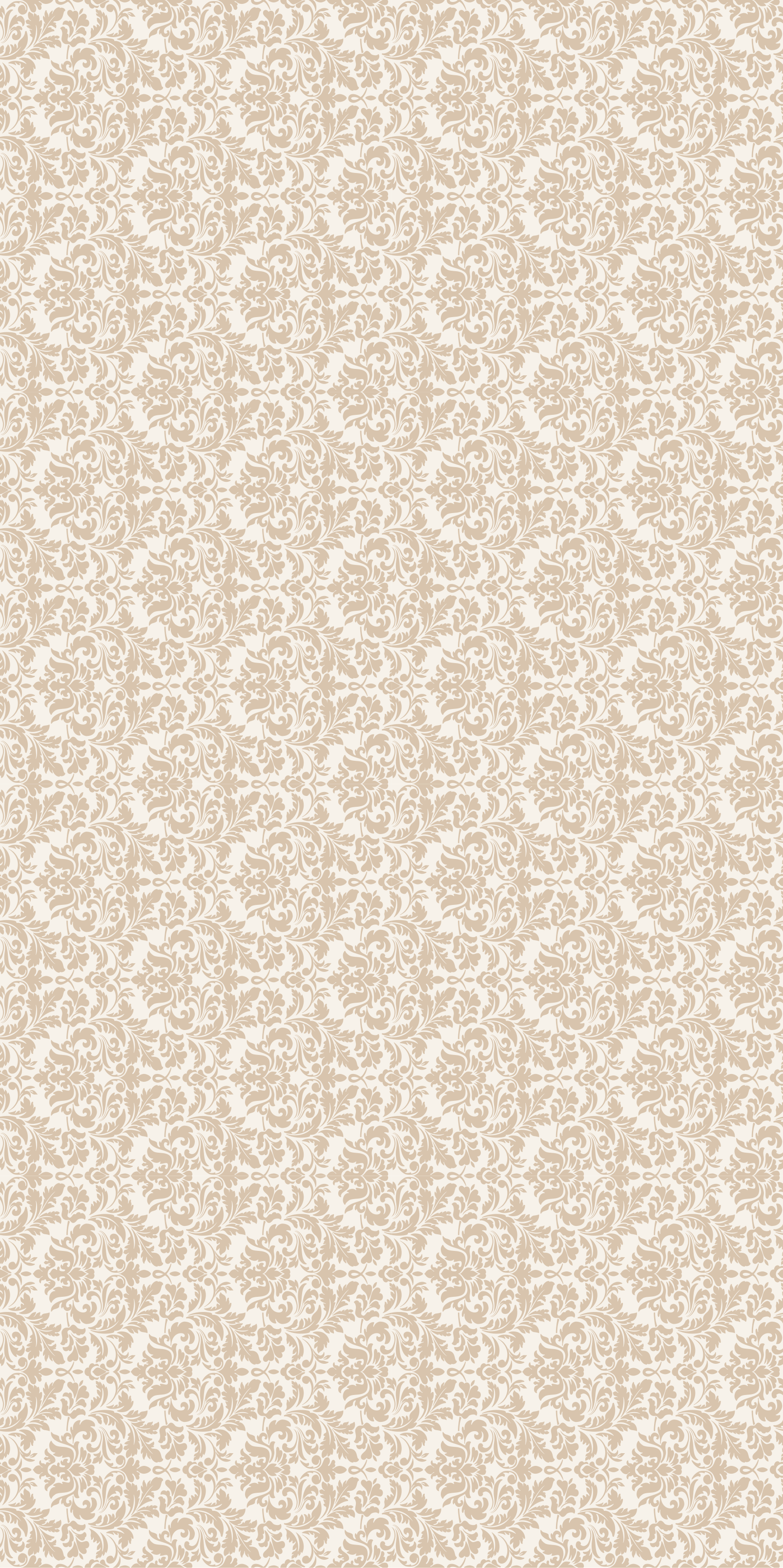 Vinylmatta beige med mönster i antik ljusbeige - Tenstickers