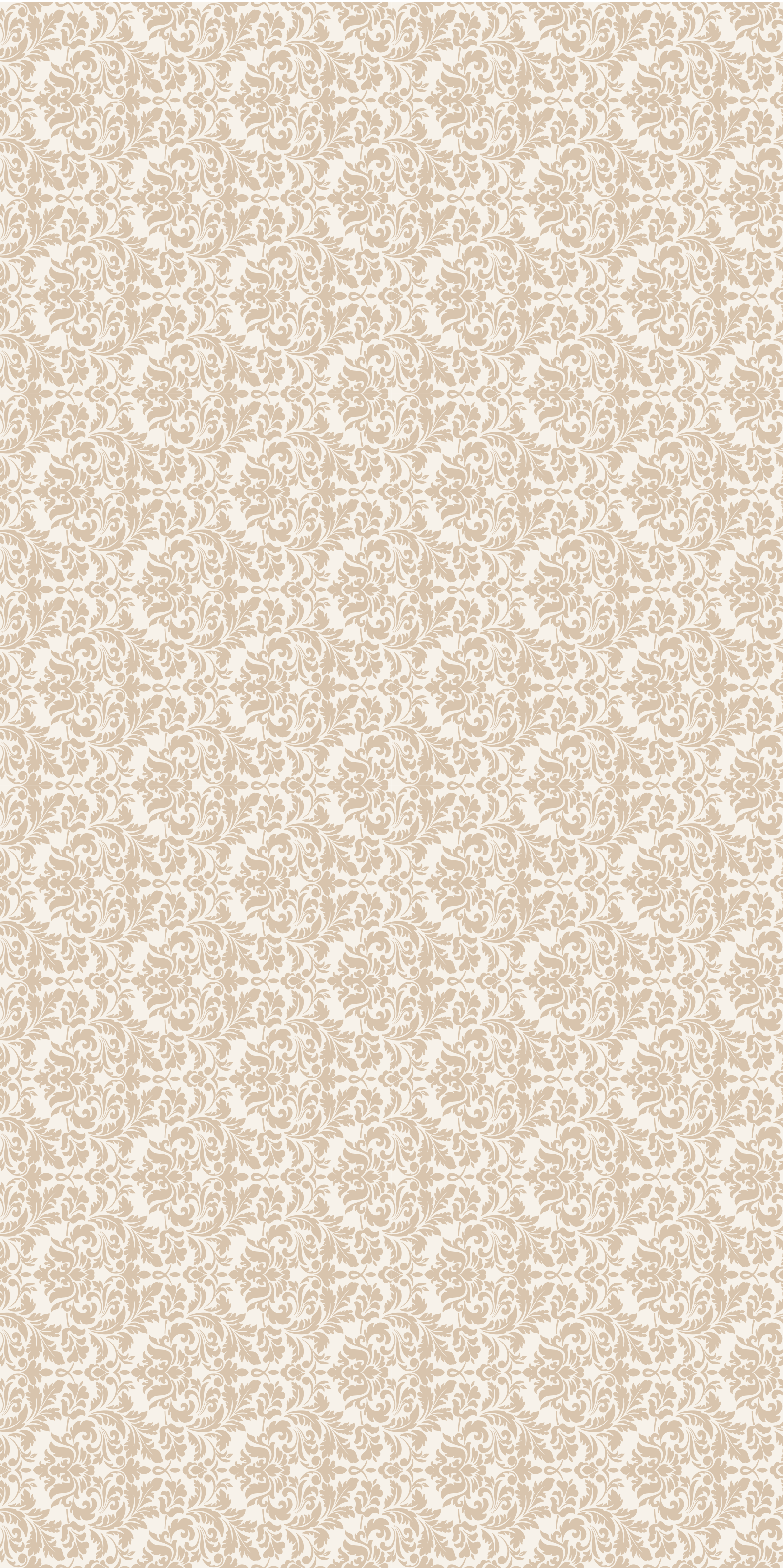 Vinylmatta beige antik ljusbeige mönster - Tenstickers