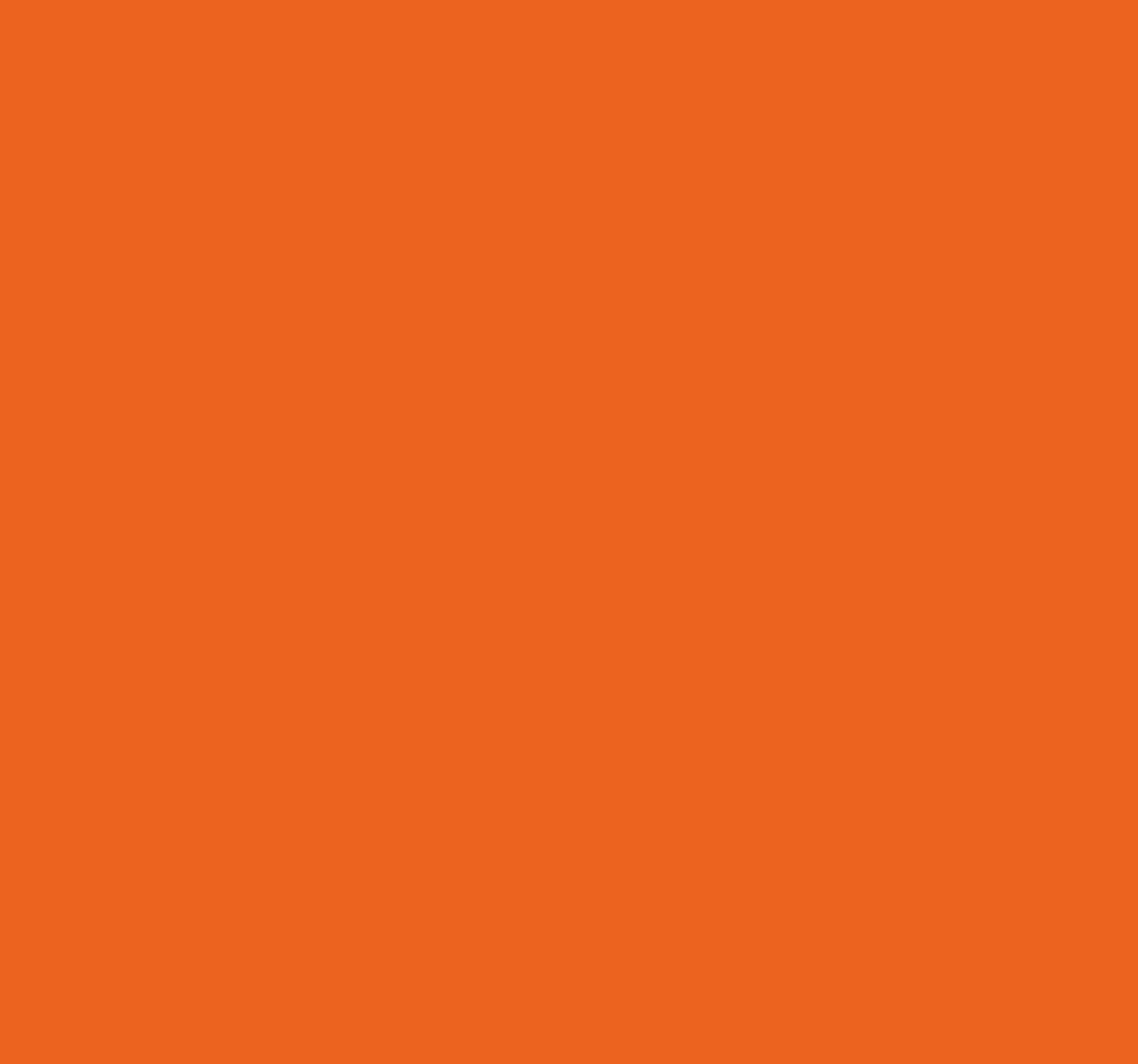 Vinylmatta orange citrusorange - Tenstickers