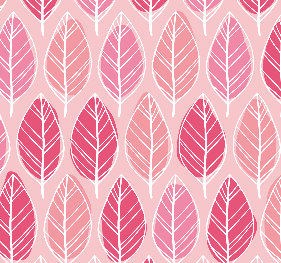 Vinylmatta rosa björkskog - Tenstickers