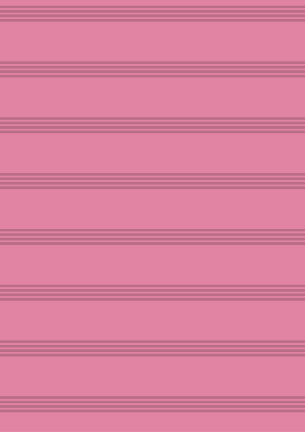 Vinylmatta rosa mörkrosa ränder - Tenstickers