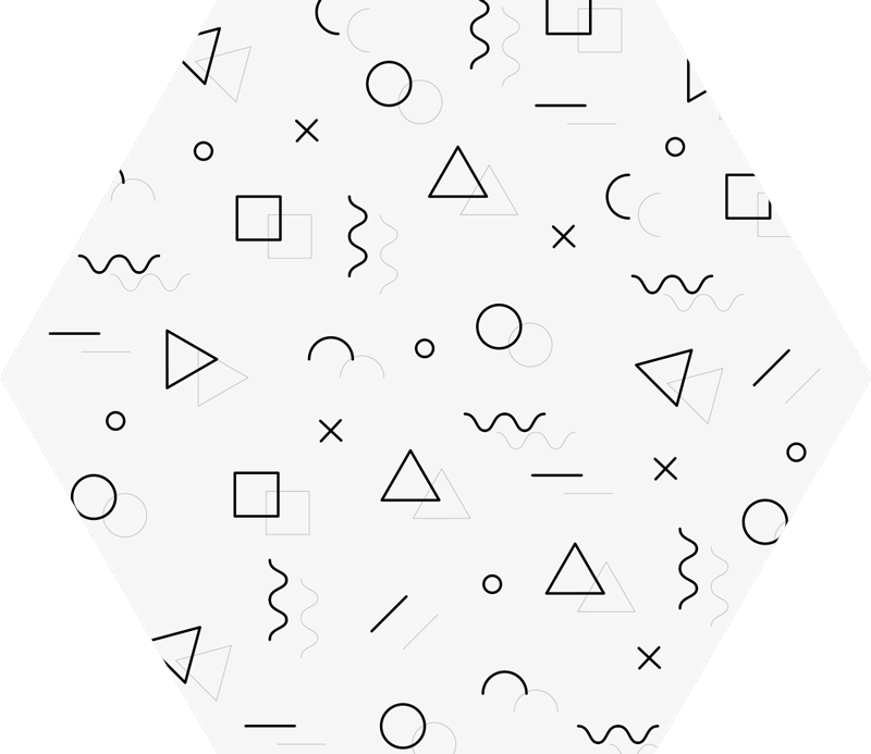 Memphis stil minimalistisk vinylmatta - Tenstickers