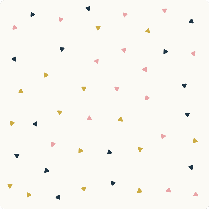 Geometrisk konfetti Andra Vinylmattor - Tenstickers