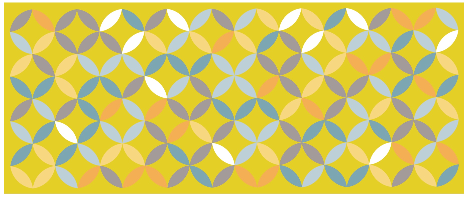 Abstrakt geometrisk komposition Vinylmatta geometrisk - Tenstickers