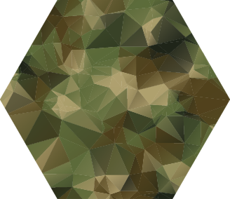 Geometrisk kamouflage vinylmatta - Tenstickers