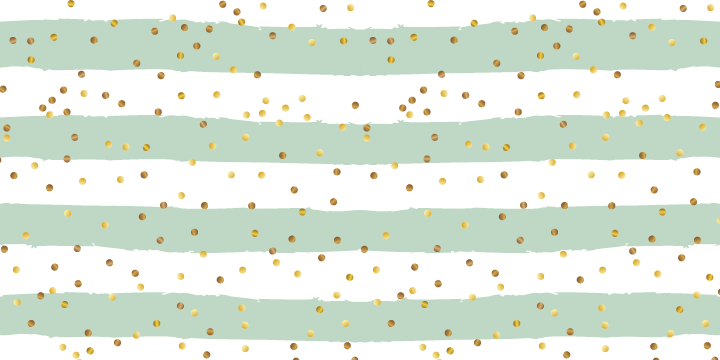 Randiga prickar Stripad Vinylmatta - Tenstickers