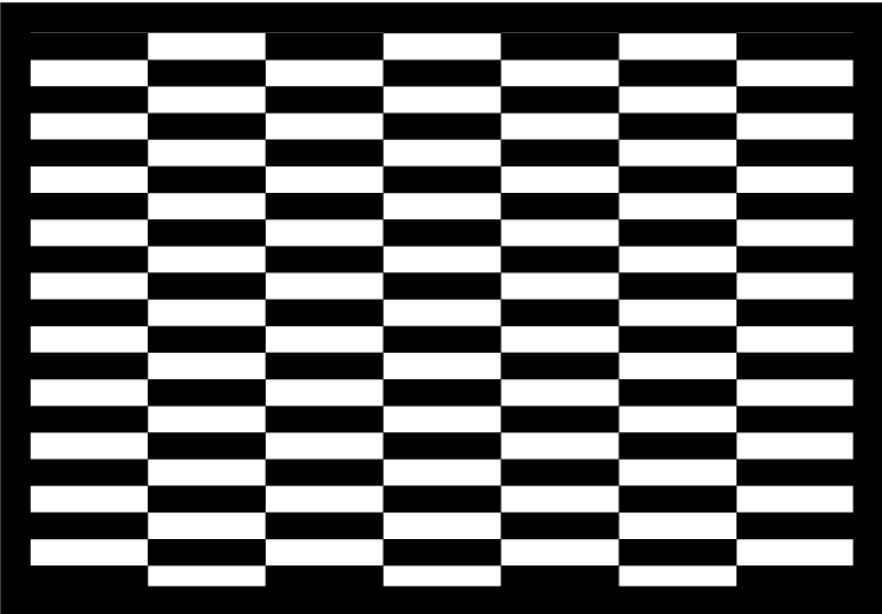 Optiska illusion ränder geometriska mattor - Tenstickers