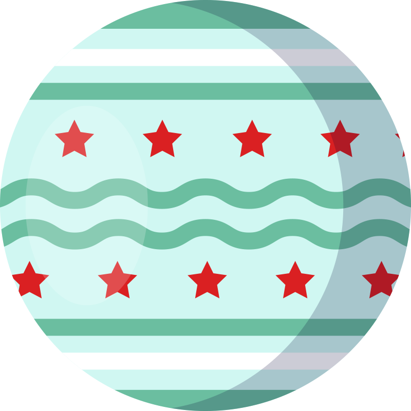 Akvatiska stjärnmotiv Vinylmatta Stjärnor - Tenstickers