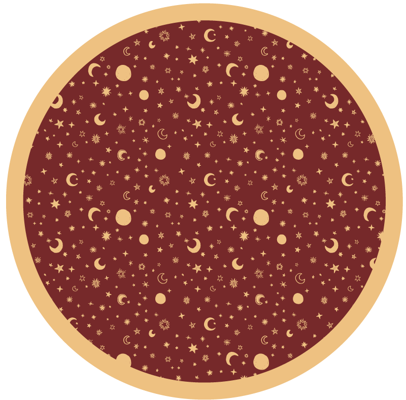 Himmelsk lekplats Vinylmatta daghem - Tenstickers