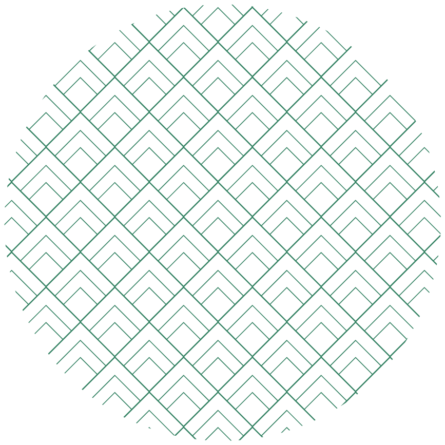 Design fyrkantigt motiv modern matta - Tenstickers