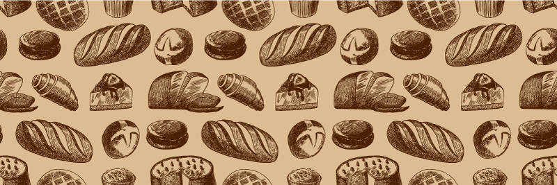 Bakverk elegans Vinylmatta steneffekt - Tenstickers