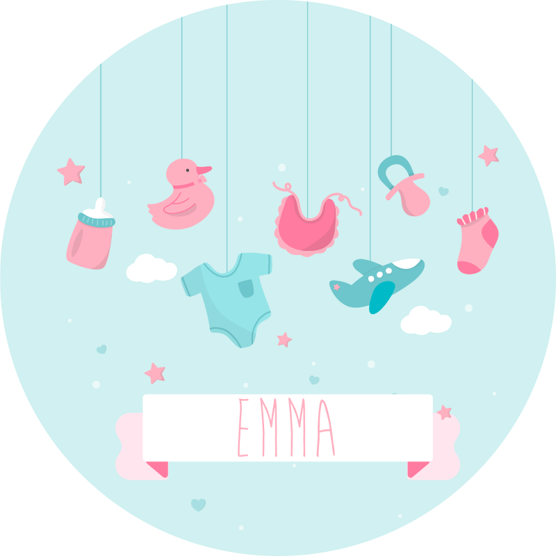 Personlig förskola Vinylmatta daghem - Tenstickers