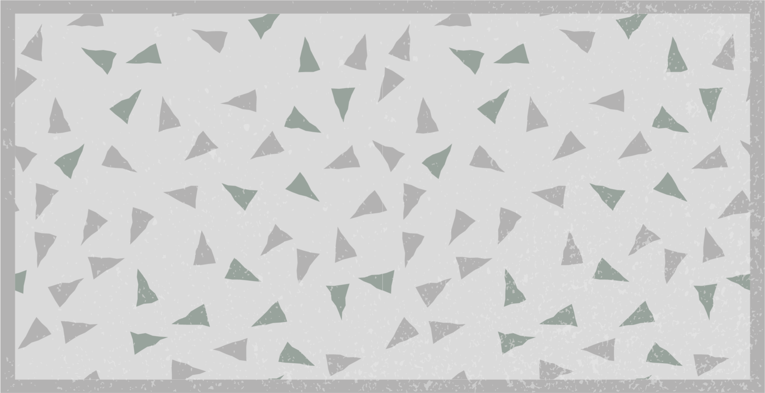 Vinylmatta geometrisk triangelkomponenter - Tenstickers