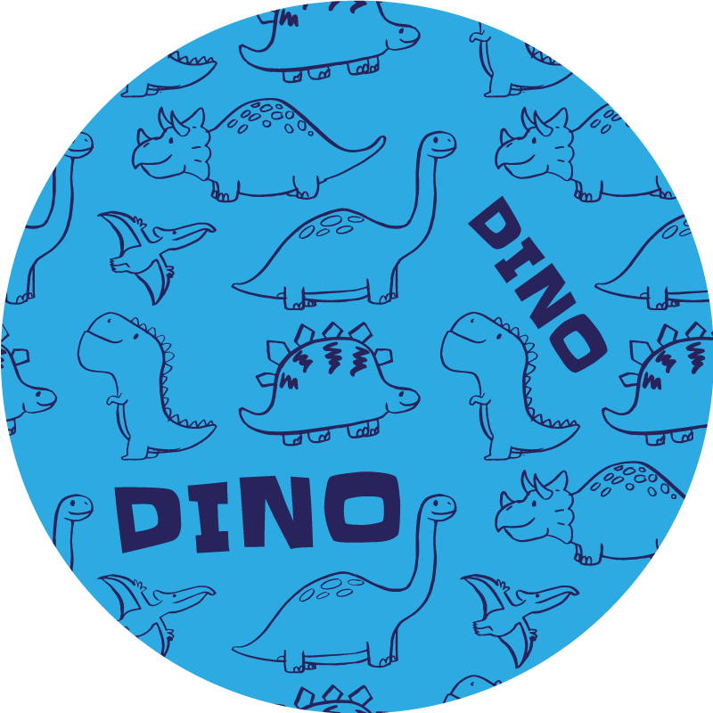 Dinosaurie-tema Andra Vinylmattor - Tenstickers