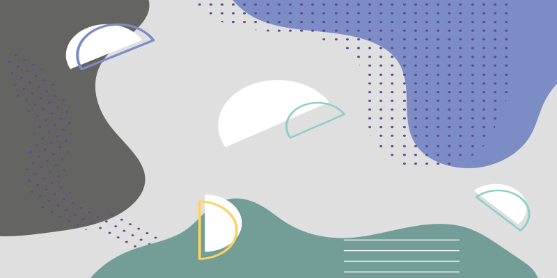 Abstrakt minimal design Vinylmatta minimalistisk - Tenstickers