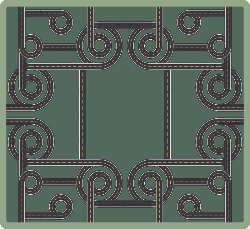 Vägmatta för barn vägmatta - Tenstickers