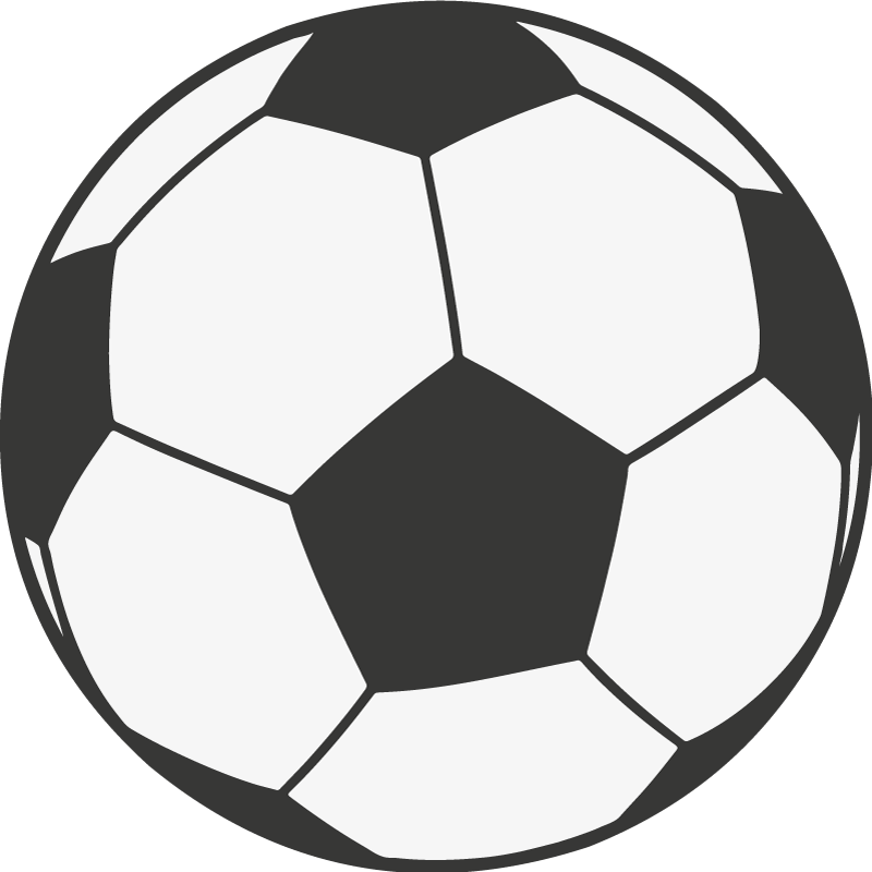 Fotboll boll barn vinyl matta - Tenstickers