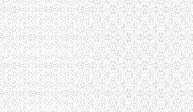 Blommig hidraulisk kakelmatta - Tenstickers