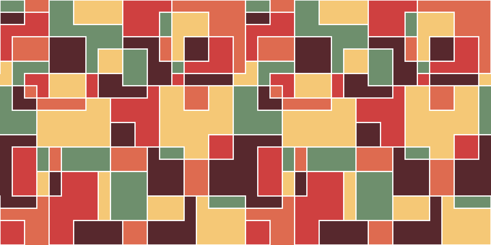 Geometriska rektanglar kakel matta - Tenstickers