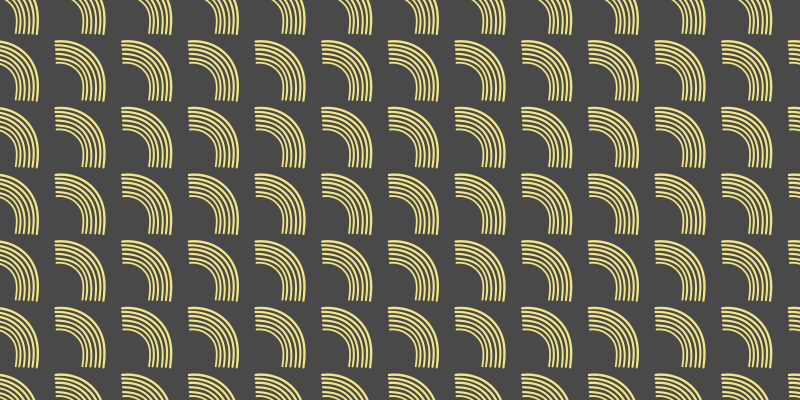 Geometriska bågmönster Vinlymatta randiga - Tenstickers