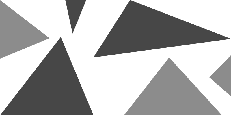 Grå triangel geometriska vinylmattor - Tenstickers