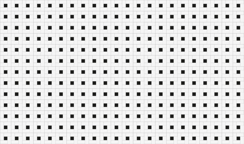 Små rutor kakel matta - Tenstickers