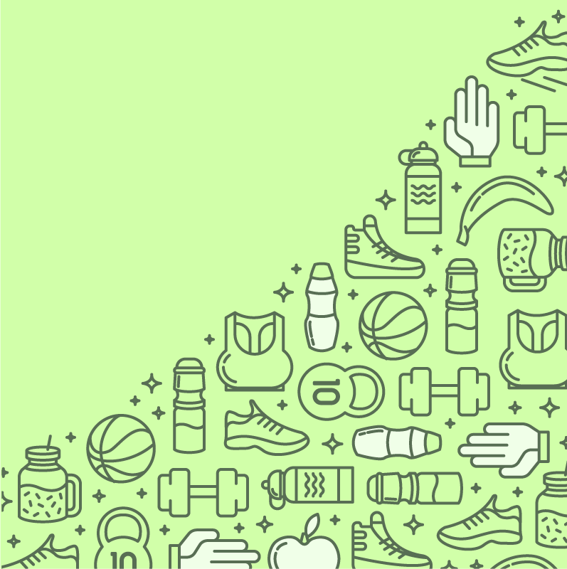 Träningstillbehör Andra Vinylmattor - Tenstickers