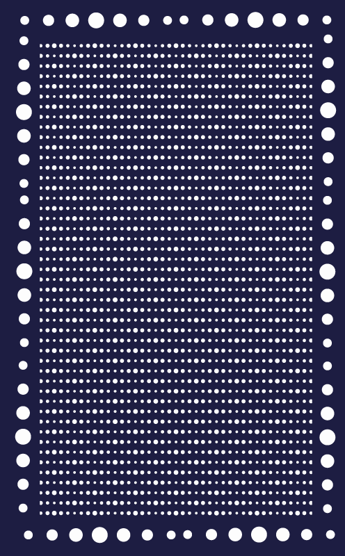 Prickig elegans Vinlymatta randiga - Tenstickers