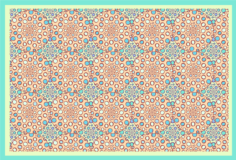 Elegant botaniskt tryck Vinylmatta sovrum - Tenstickers