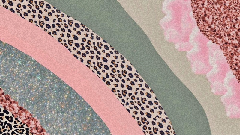 Magiska ränder med tryck ränder matta - Tenstickers